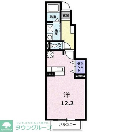 メゾンドフォレストの物件間取画像